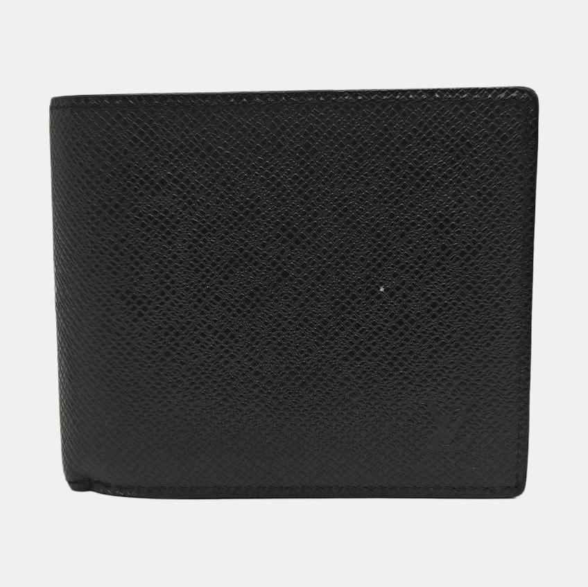 AMERIGO Calfskin Black Wallet