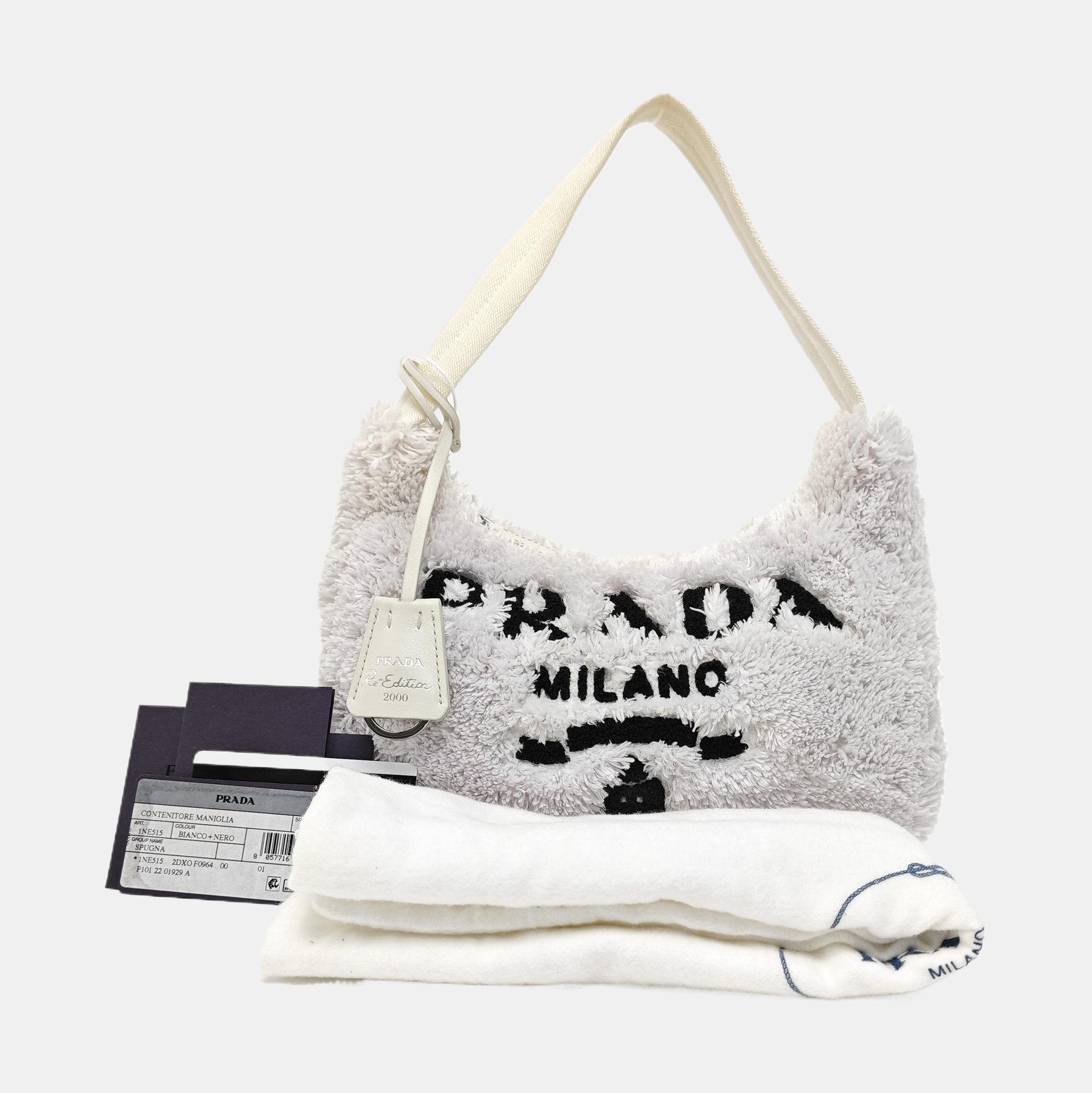 Re-Edition2000 Mini Terry Cloth White