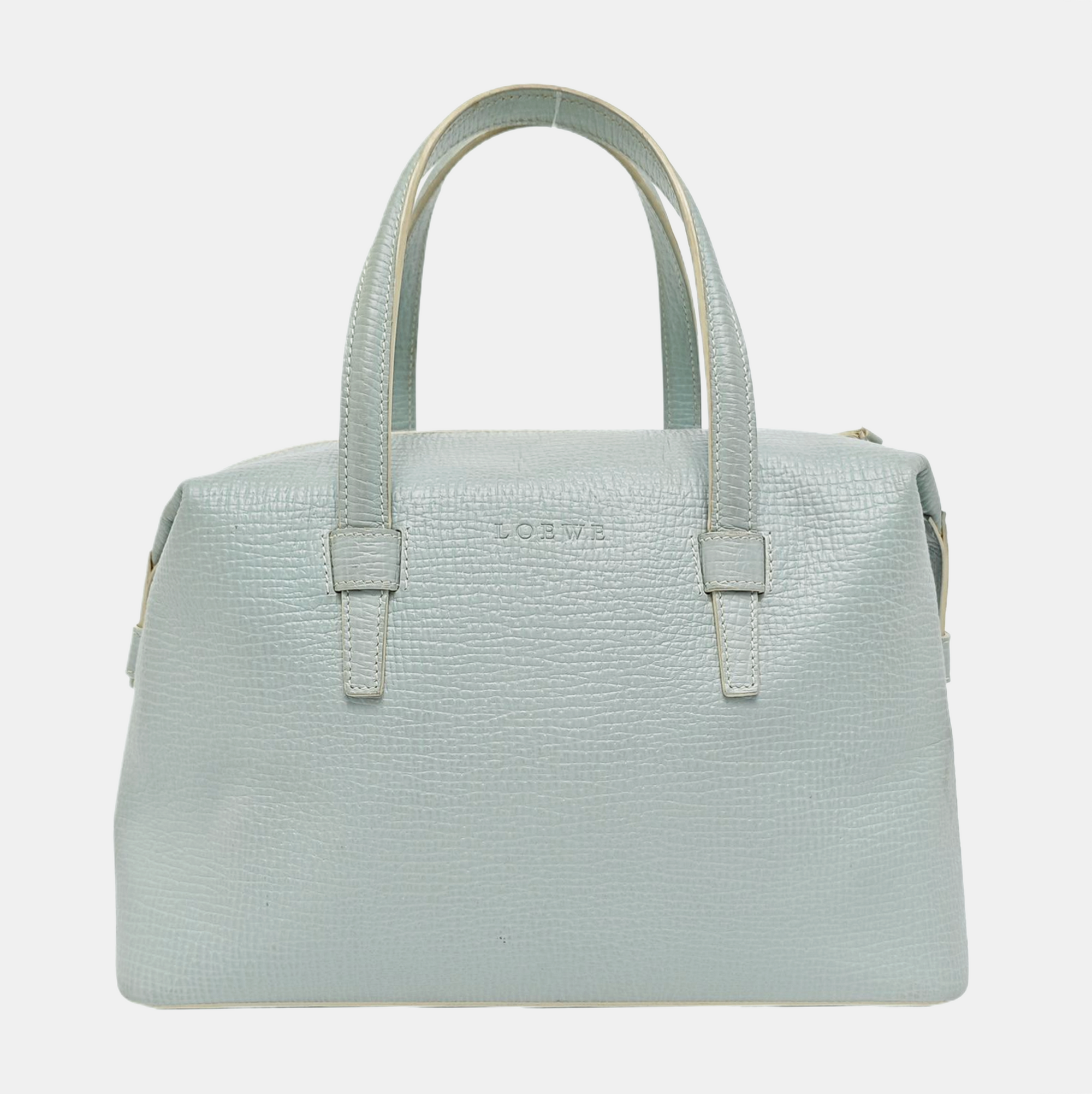 Calfskin Tote Bag Blue