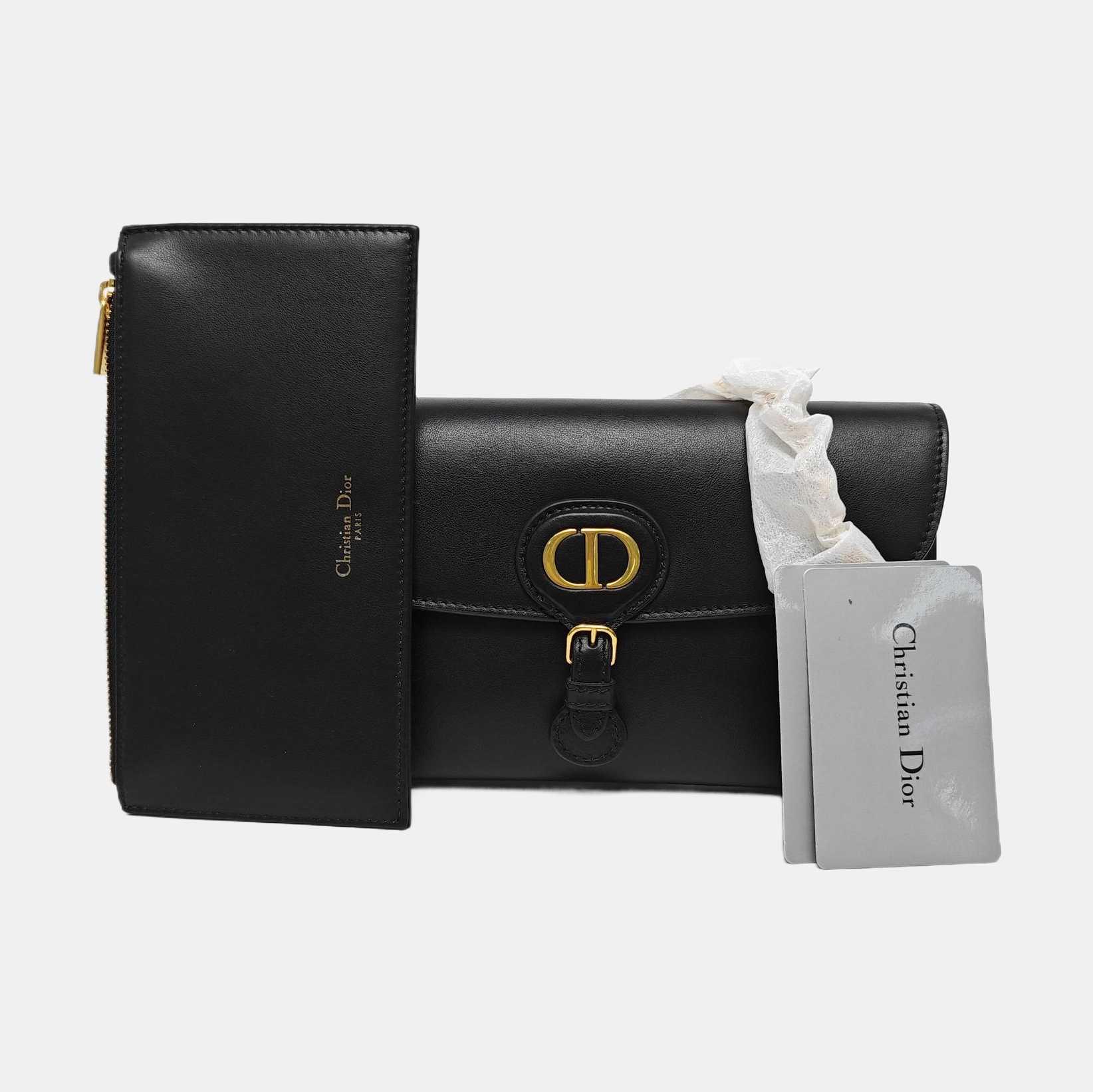 Bobby Medium Calfskin Black