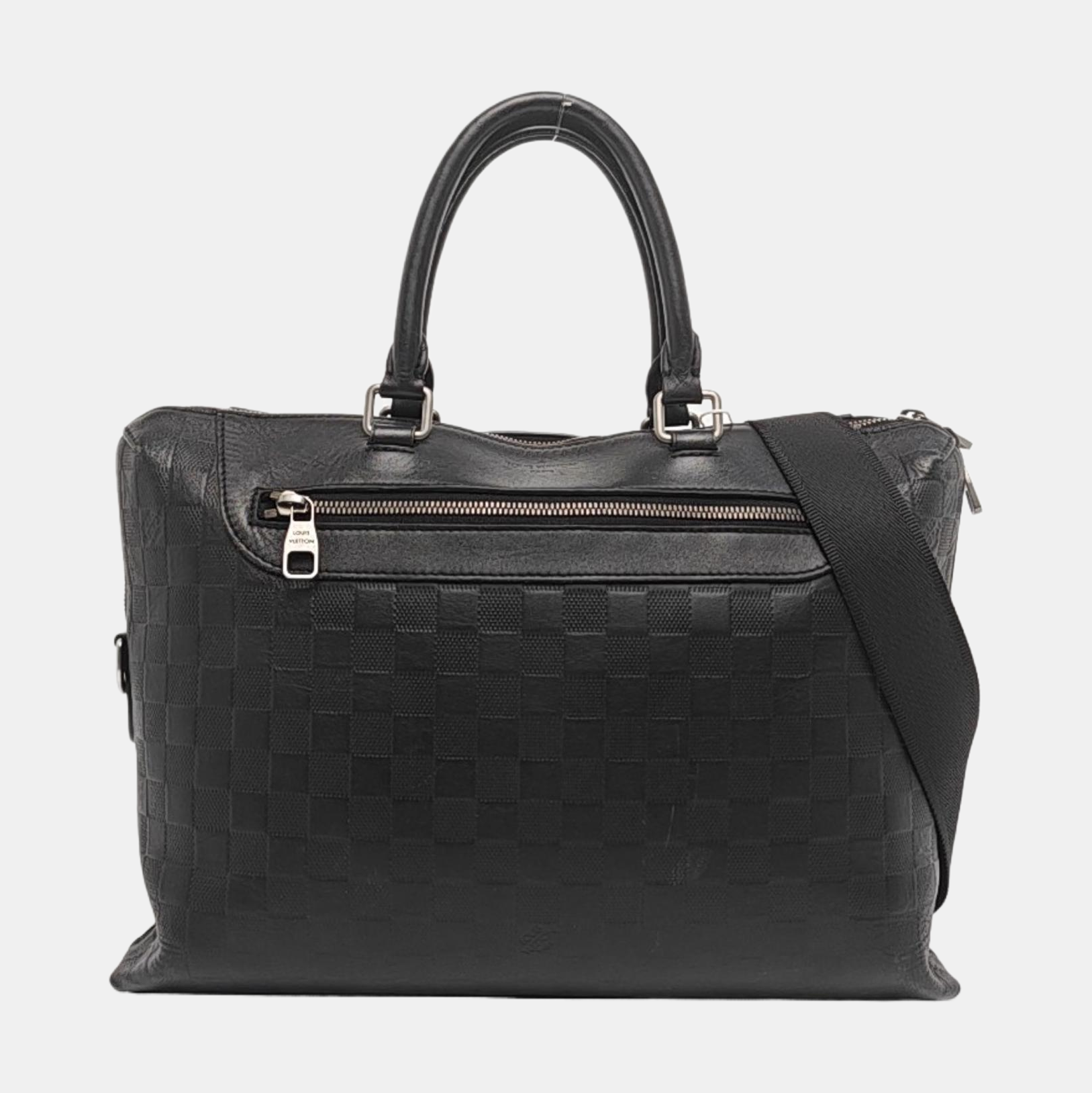PORTE-DOCUMENTS Damier Graphite Calfskin Black