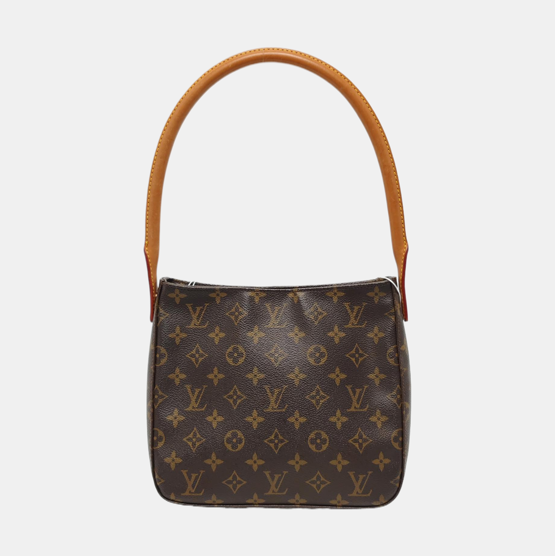 LOOPING MM Monogram Coated Canvas Brown