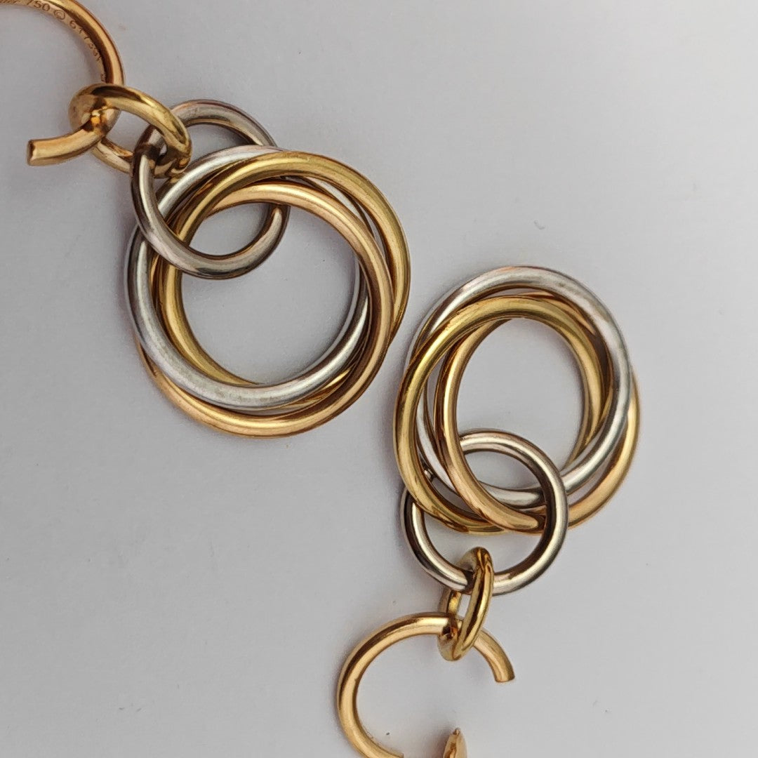 TRINITY 18k Gold Stud Earrings