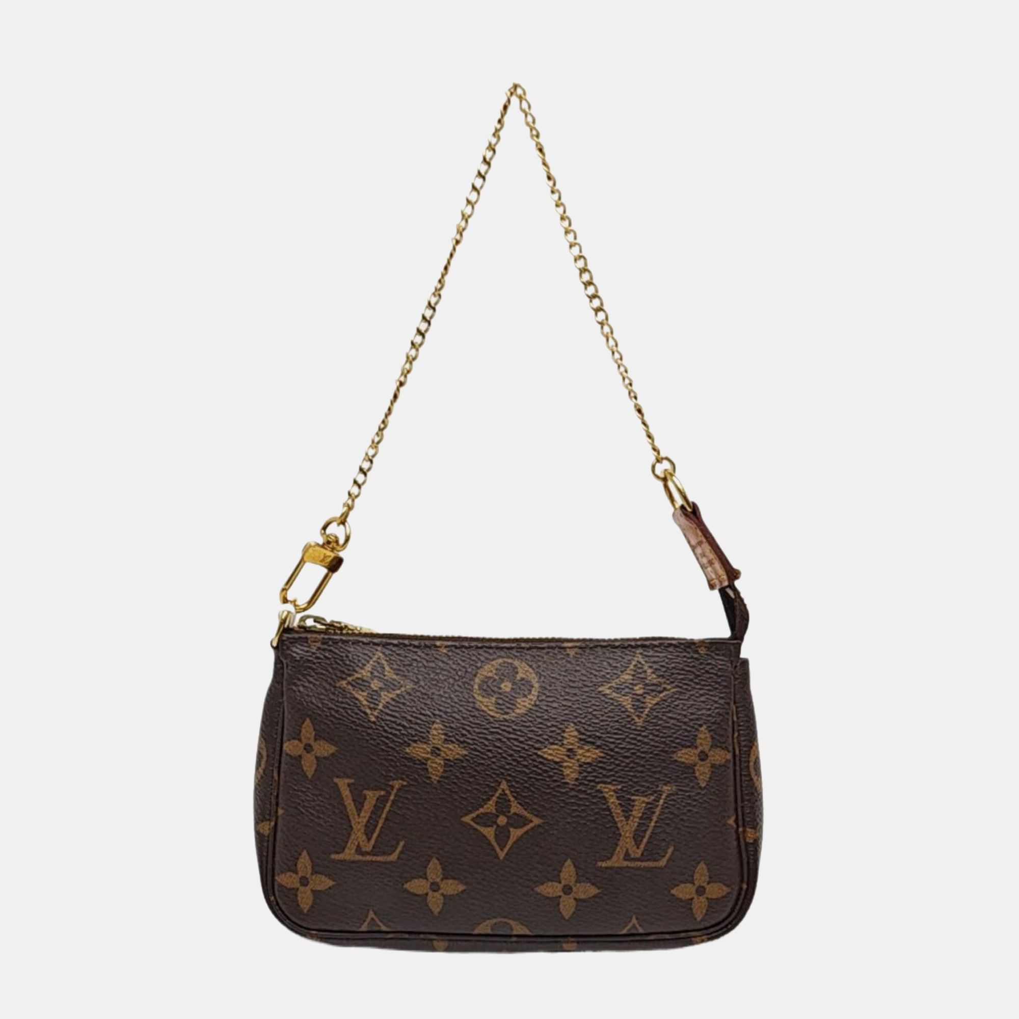 ACCESSOIRES Mini Monogram Coated Canvas Brown