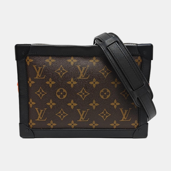 SOFT TRUNK Monogram Coated Canvas Brown