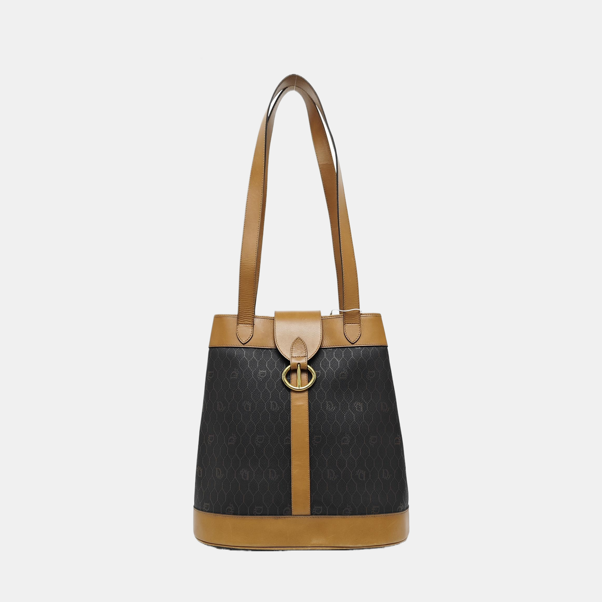 Oblique Coated Canvas Black