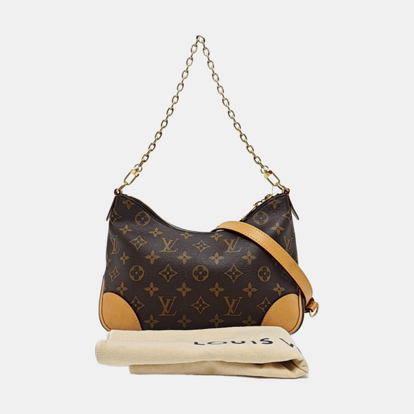 BOULOGNE Monogram Coated Canvas Brown