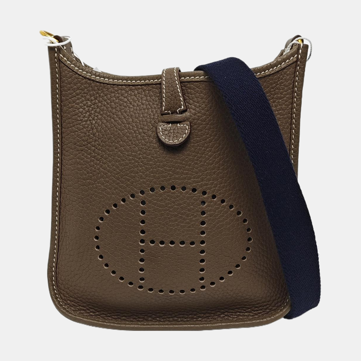 Authenticated pre-owned  Evelyne TPM Clemence Grey - Shoulder Bag at Looply