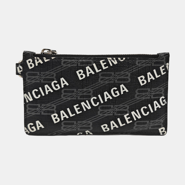 Calfskin Card Holder Black