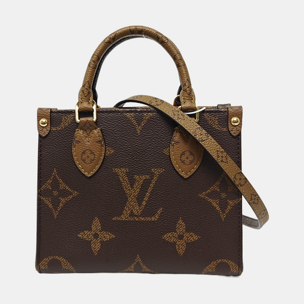 ONTHEGO BB Monogram Coated Canvas Brown