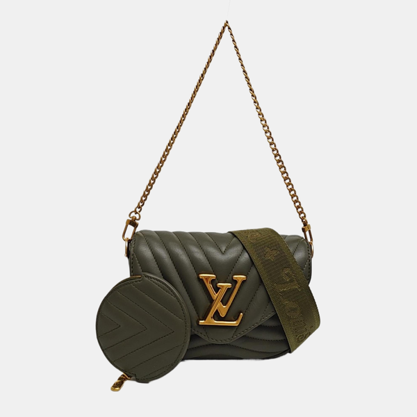 NEW WAVE Quilted Calfskin Green