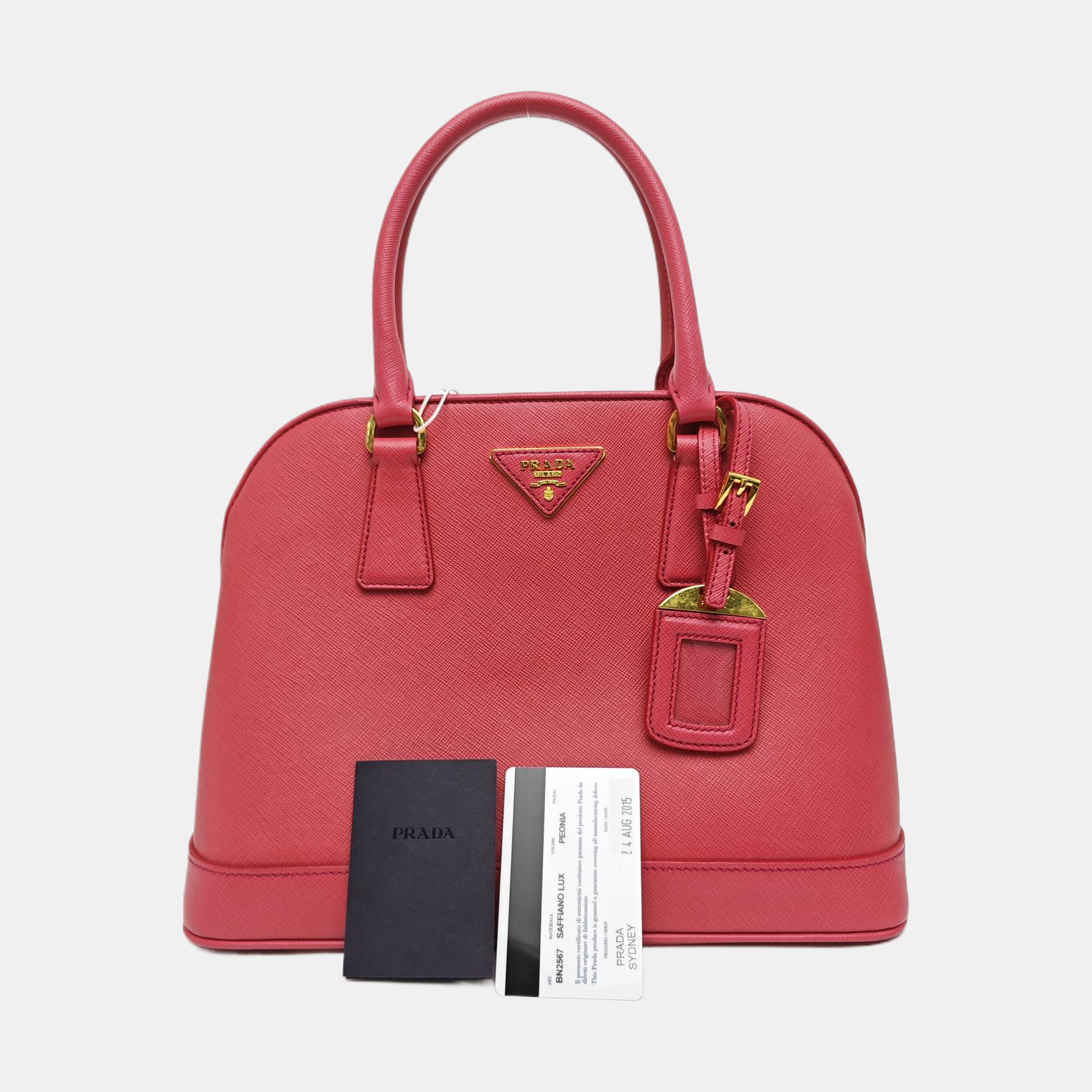 Promenade Saffiano Calfskin Pink