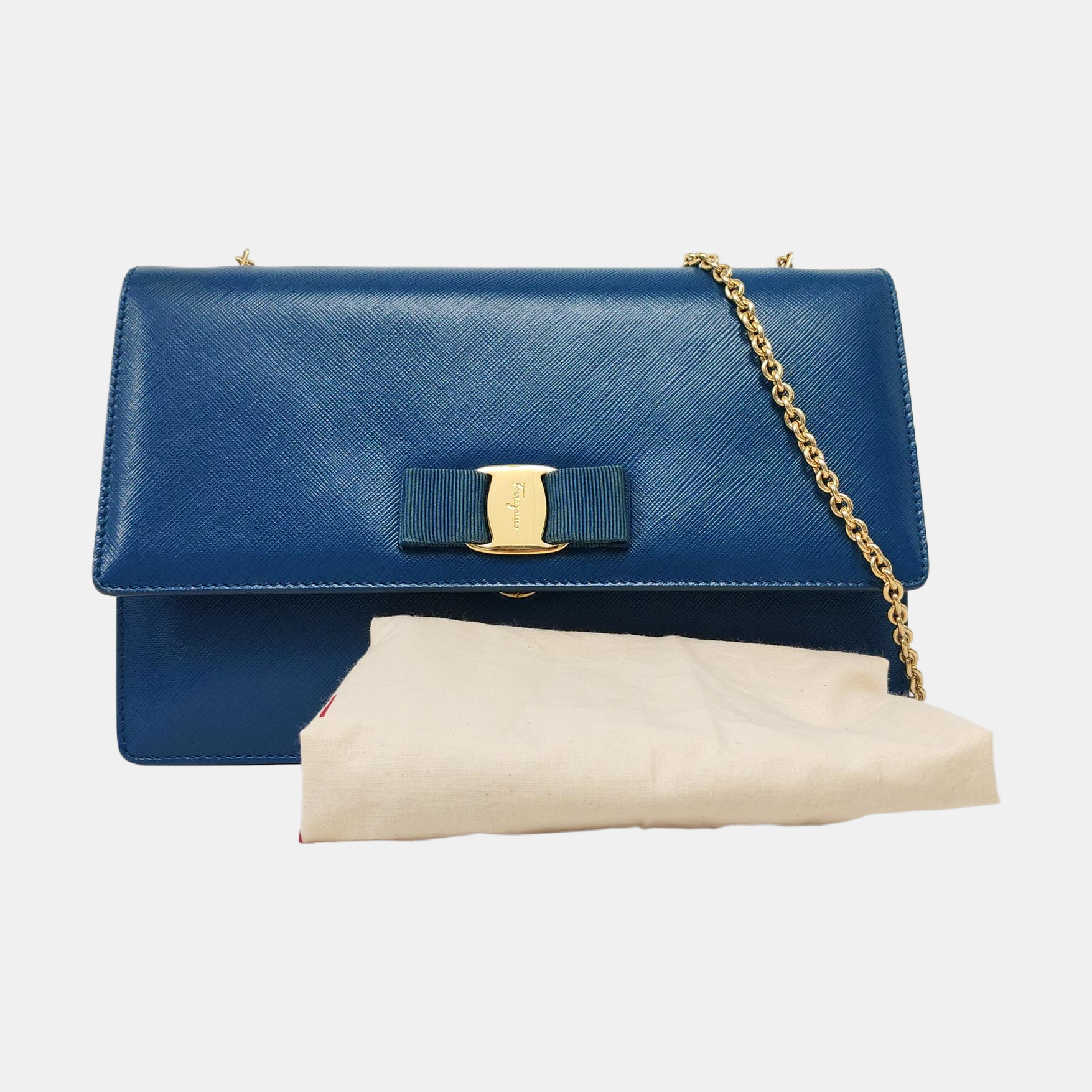 Ginny Calfskin Blue