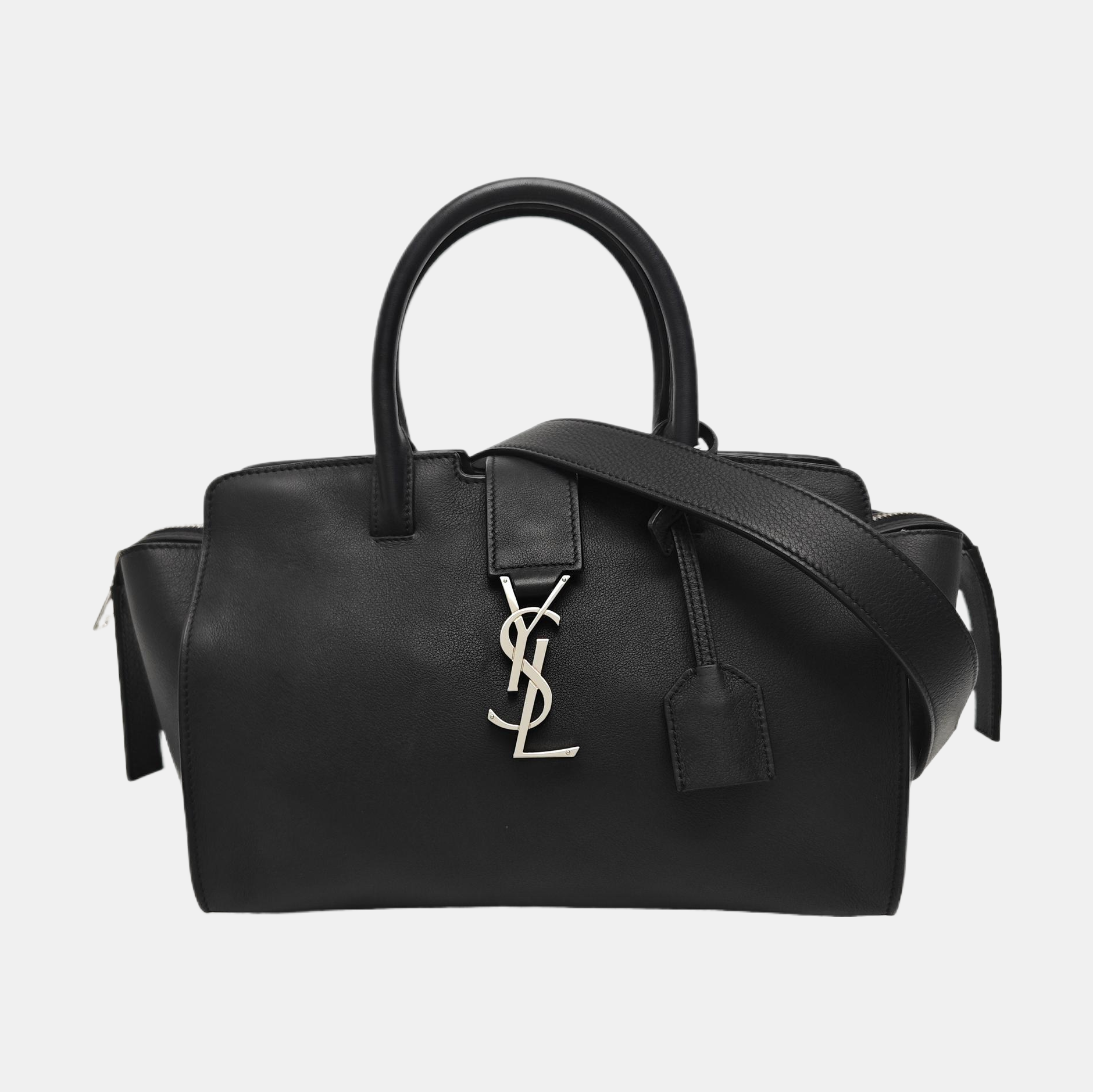 DOWNTOWN CABAS Calfskin Black