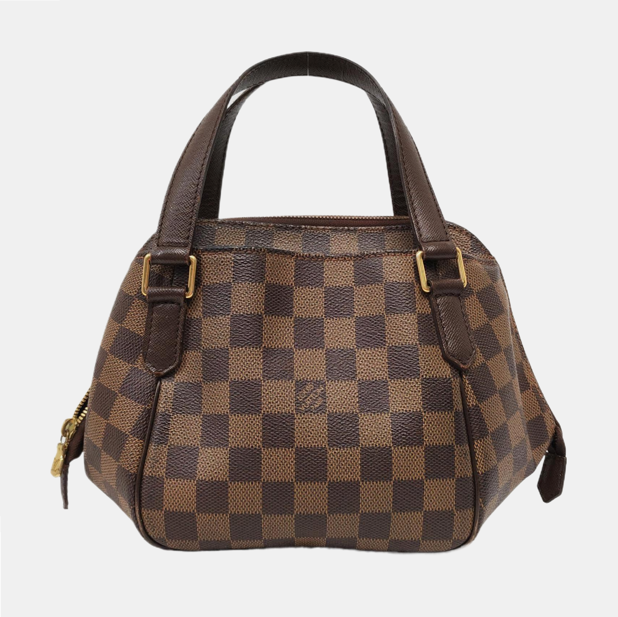 BELEM PM Damier Ebene Coated Canvas Brown
