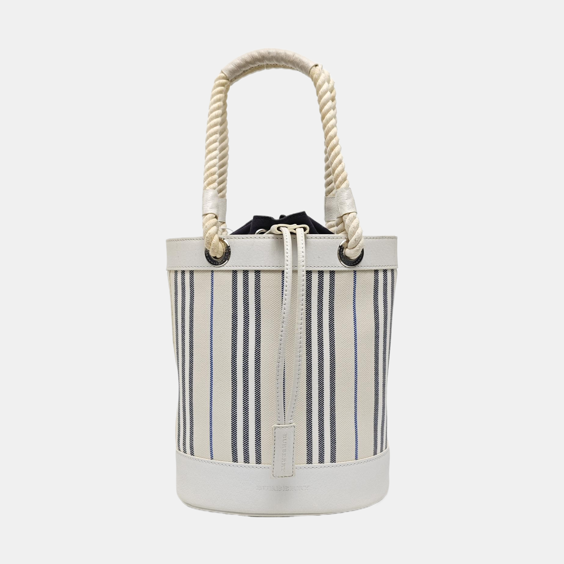 Canvas Bucket Bag Beige