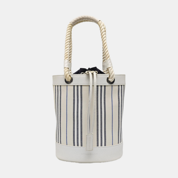 Canvas Bucket Bag Beige