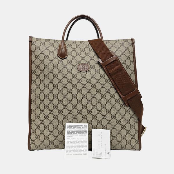 Retro Medium Monogram Coated Canvas Black