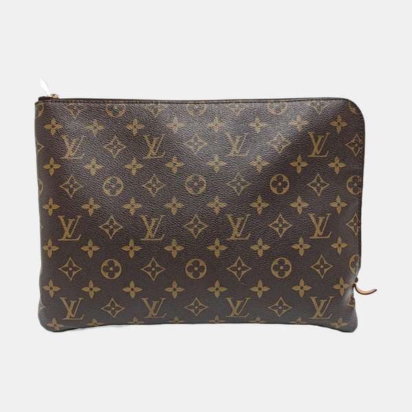 Etui Voyage MM Monogram Coated Canvas Brown