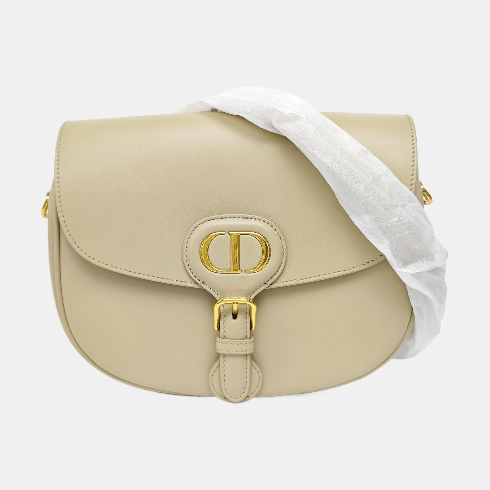 Bobby Medium Calfskin Beige