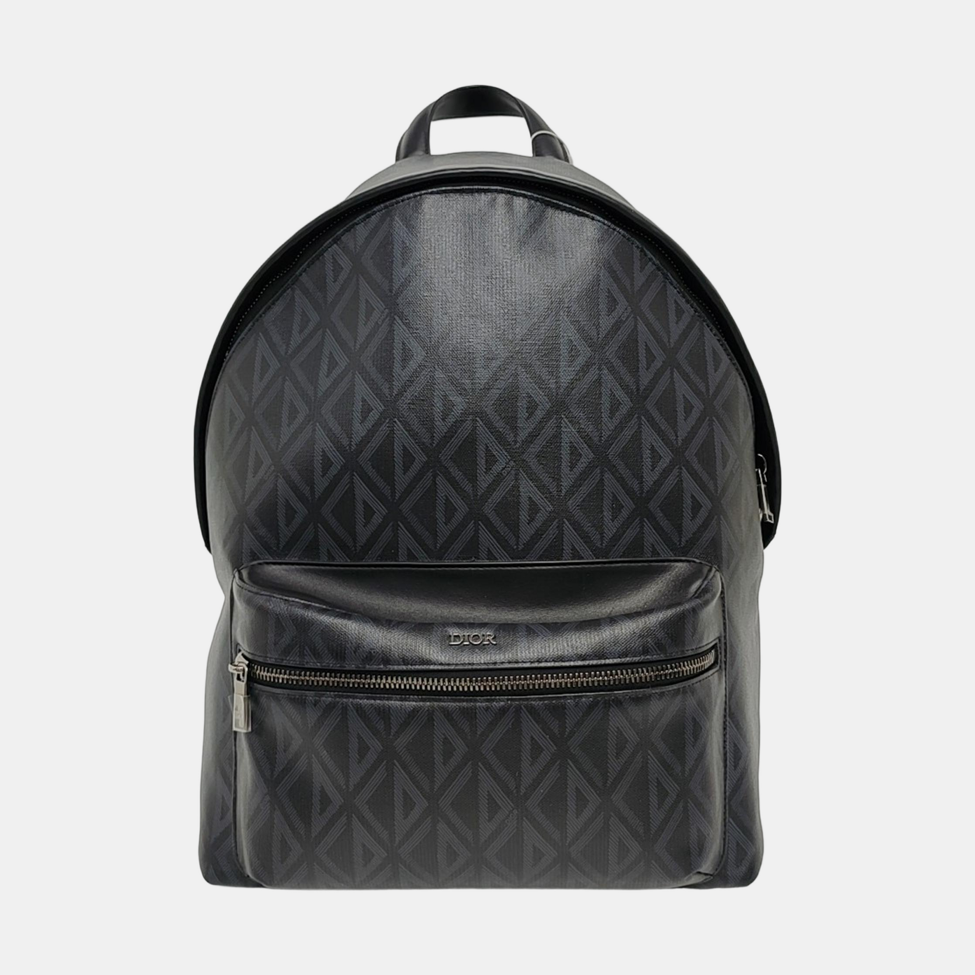 Rider Oblique Coated Canvas Black