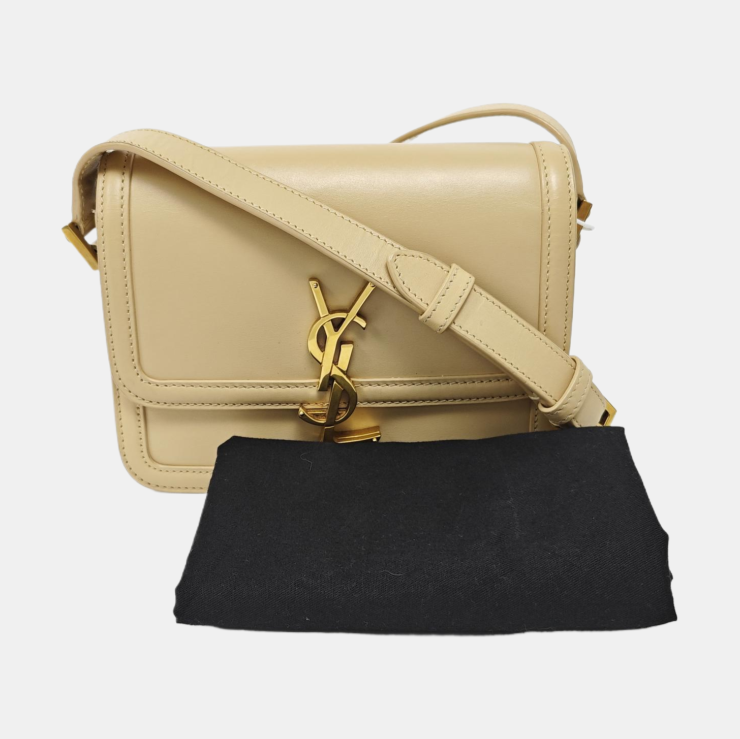 SOLFERINO Small Calfskin Beige