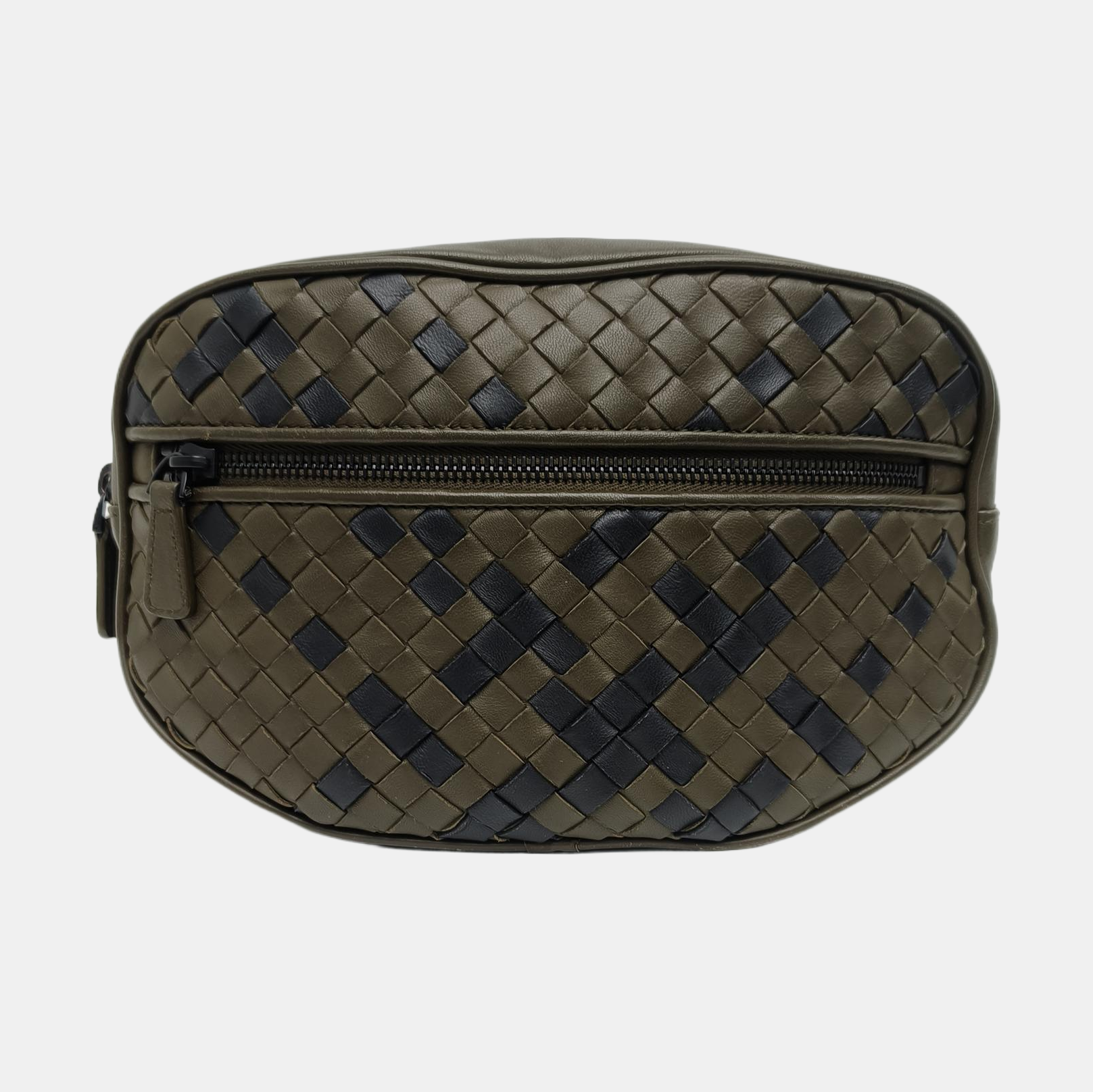 Lambskin Belt Bag Green