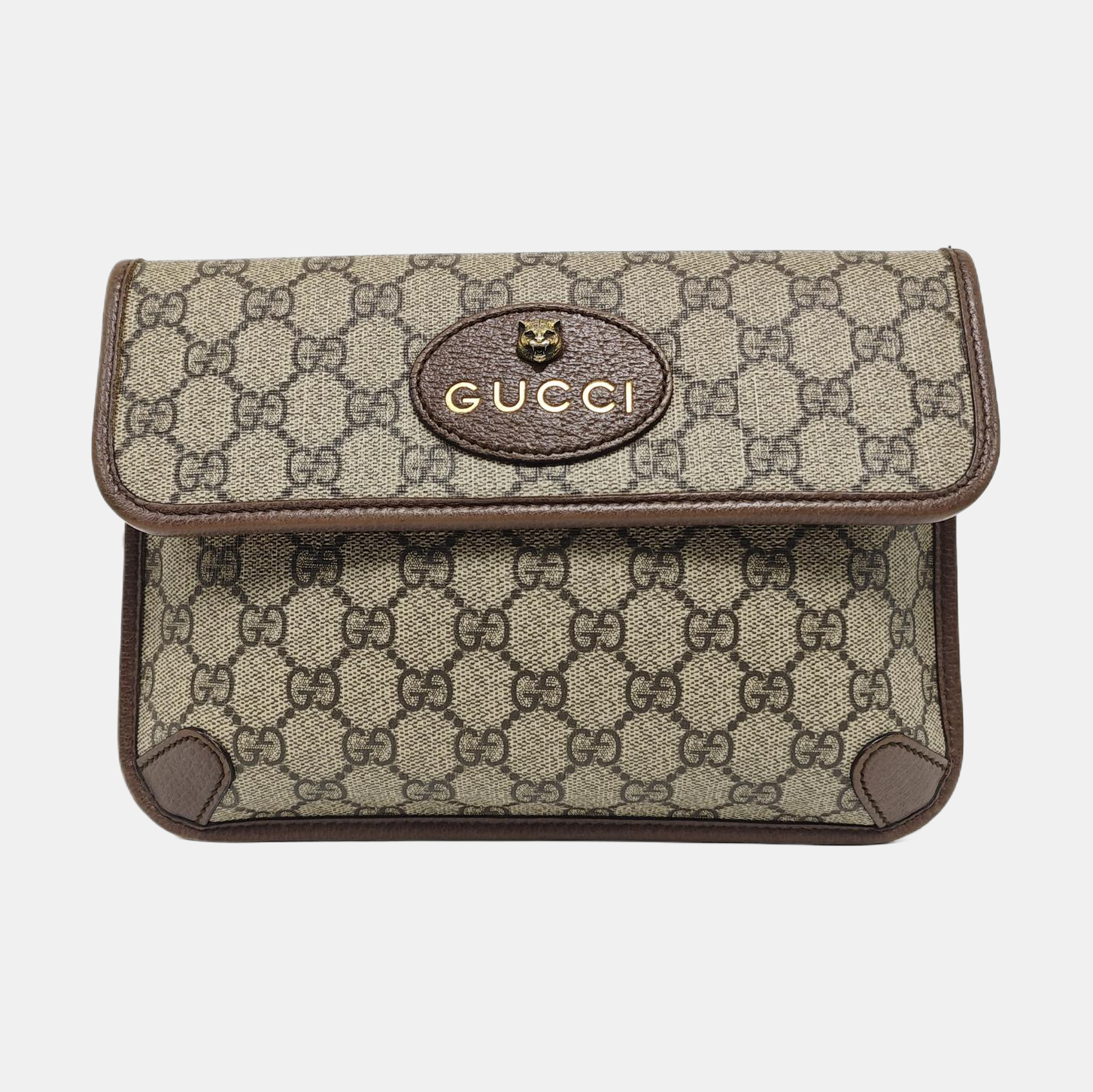 Neo Vintage Monogram Coated Canvas Beige