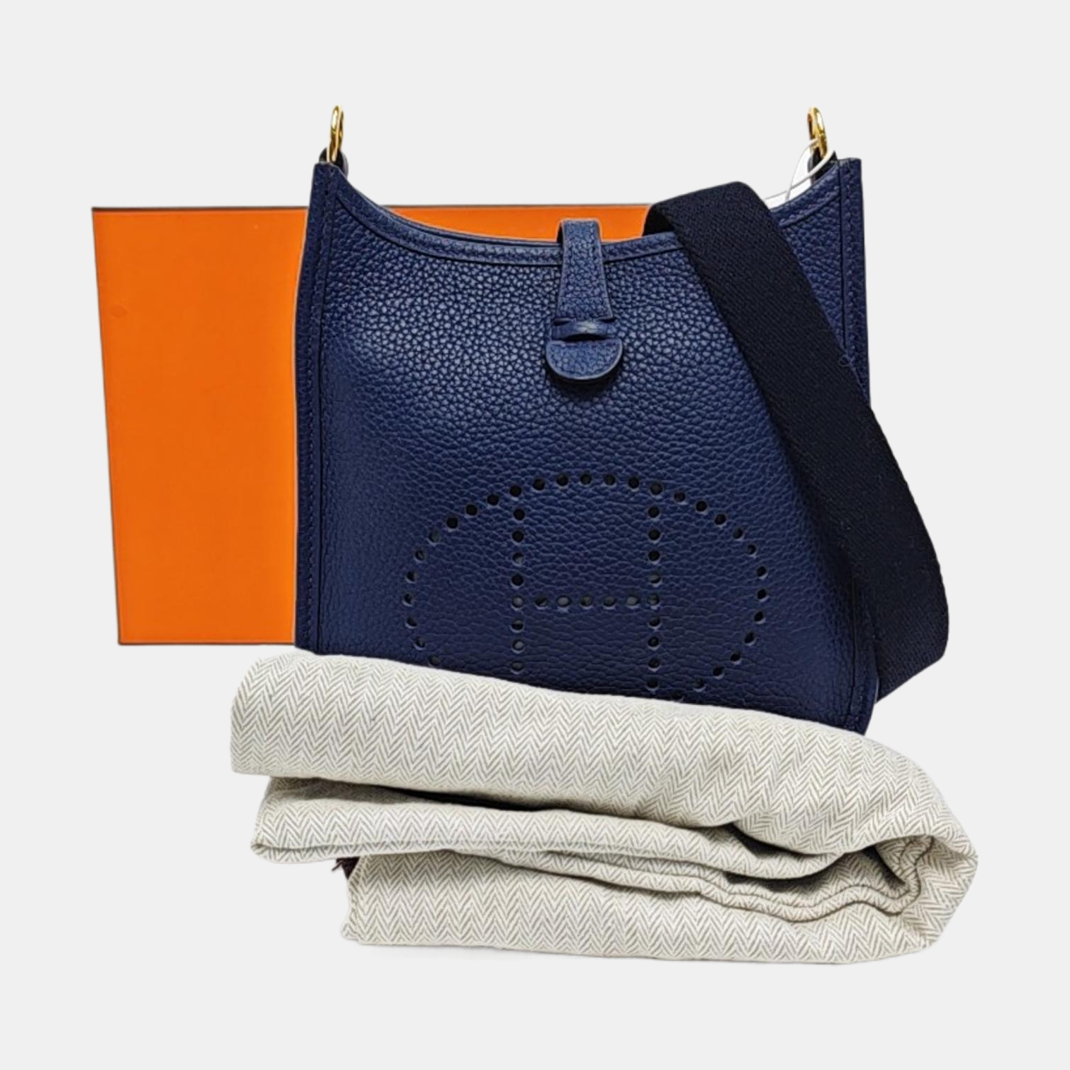 Authenticated pre-owned  Evelyne TPM Maurice Blue - Shoulder Bag at Looply