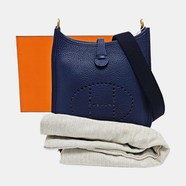 Authenticated pre-owned  Evelyne TPM Maurice Blue - Shoulder Bag at Looply