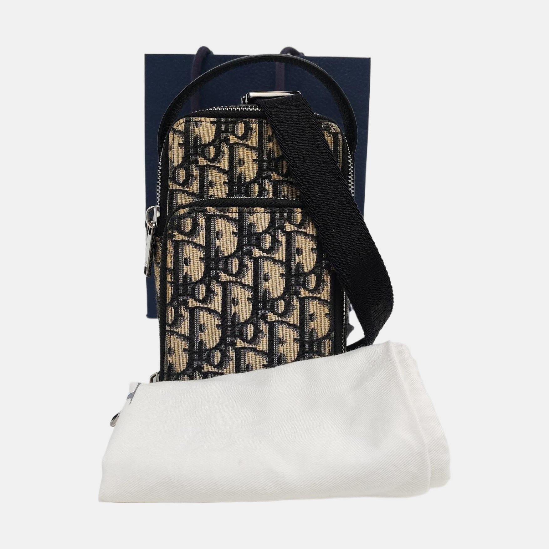 Rider Oblique Canvas Black