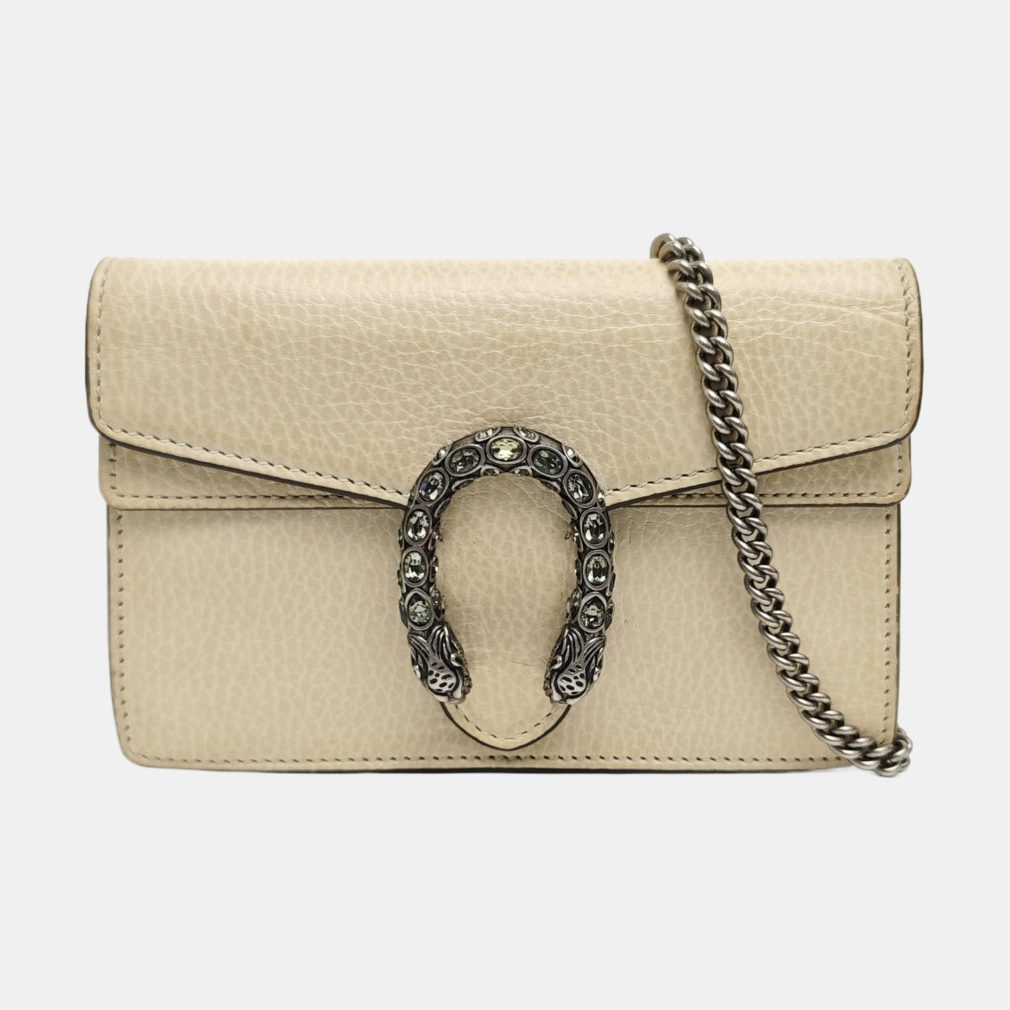 Dionysus Super Mini Calfskin Beige