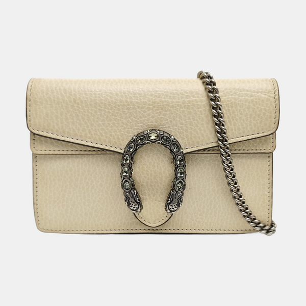 Dionysus Super Mini Calfskin Beige