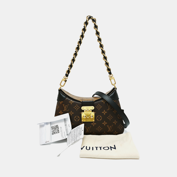 FLOWER PM Monogram Coated Canvas Brown