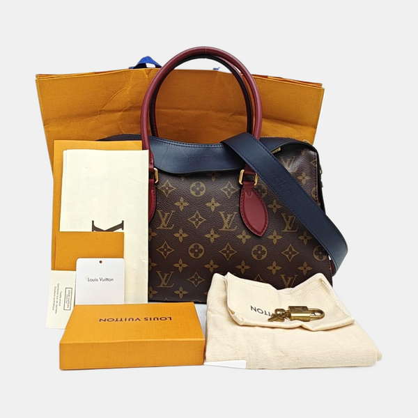 TUILERIES Monogram Coated Canvas Brown