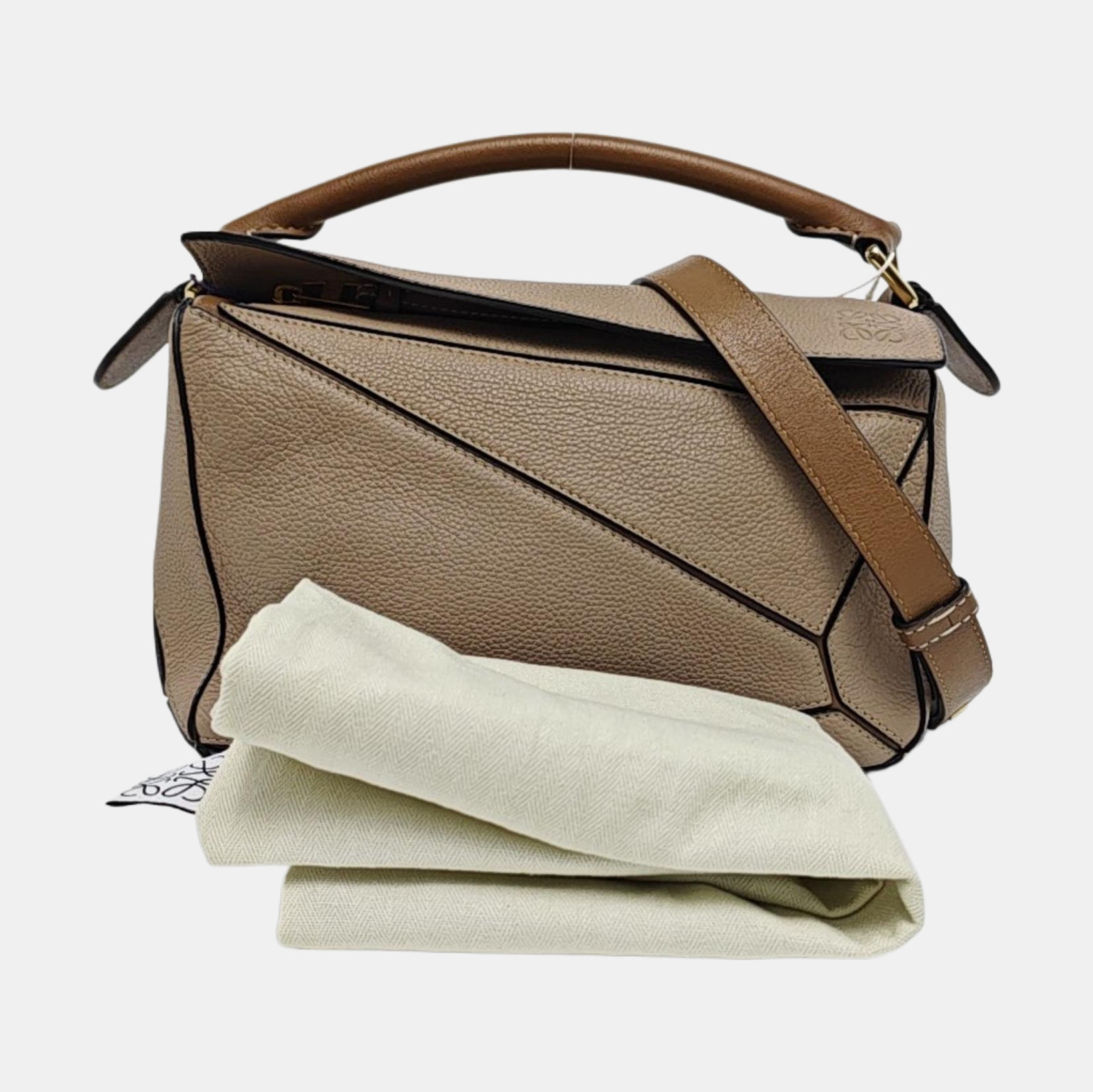 Puzzle Small Calfskin Gray