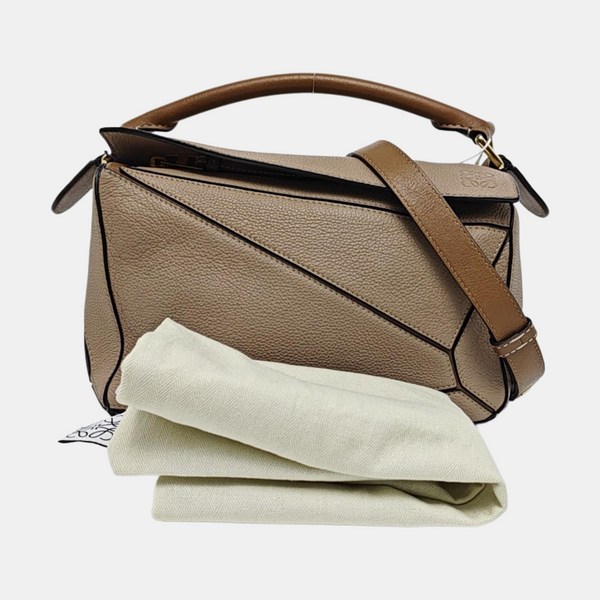 Puzzle Small Calfskin Gray