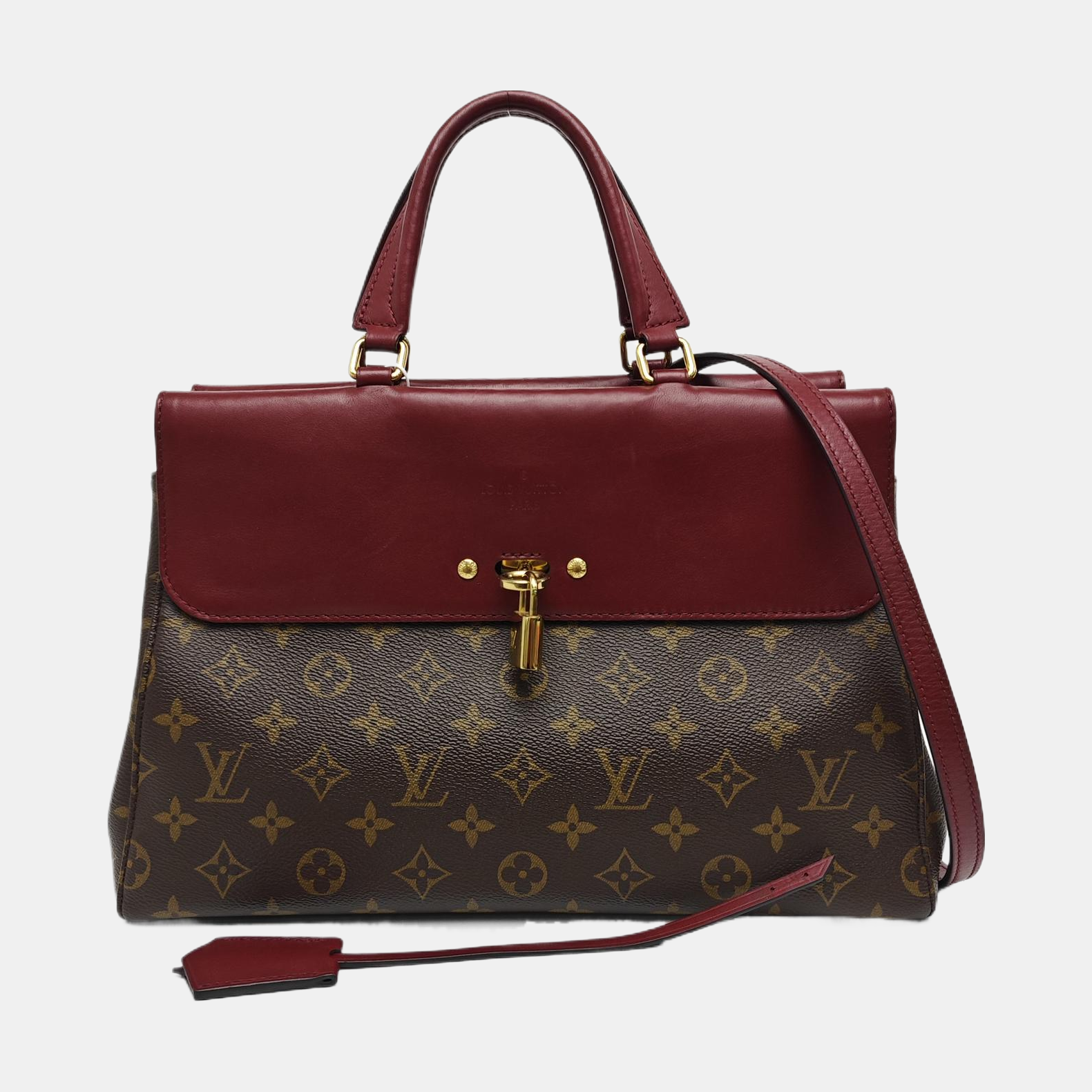 VÉNUS Monogram Coated Canvas Brown