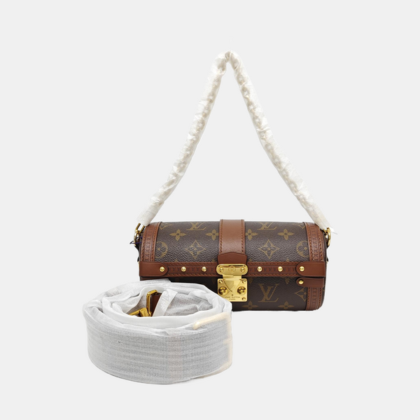 PAPILLON 19 Monogram Coated Canvas Brown