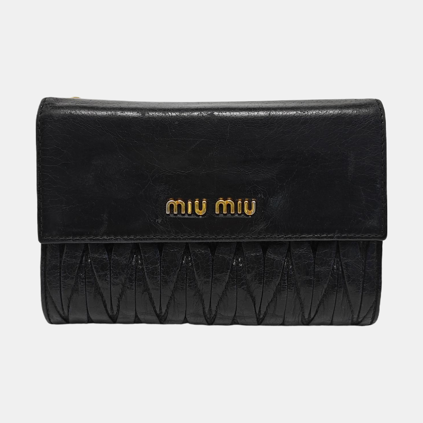 Lambskin Wallet Black