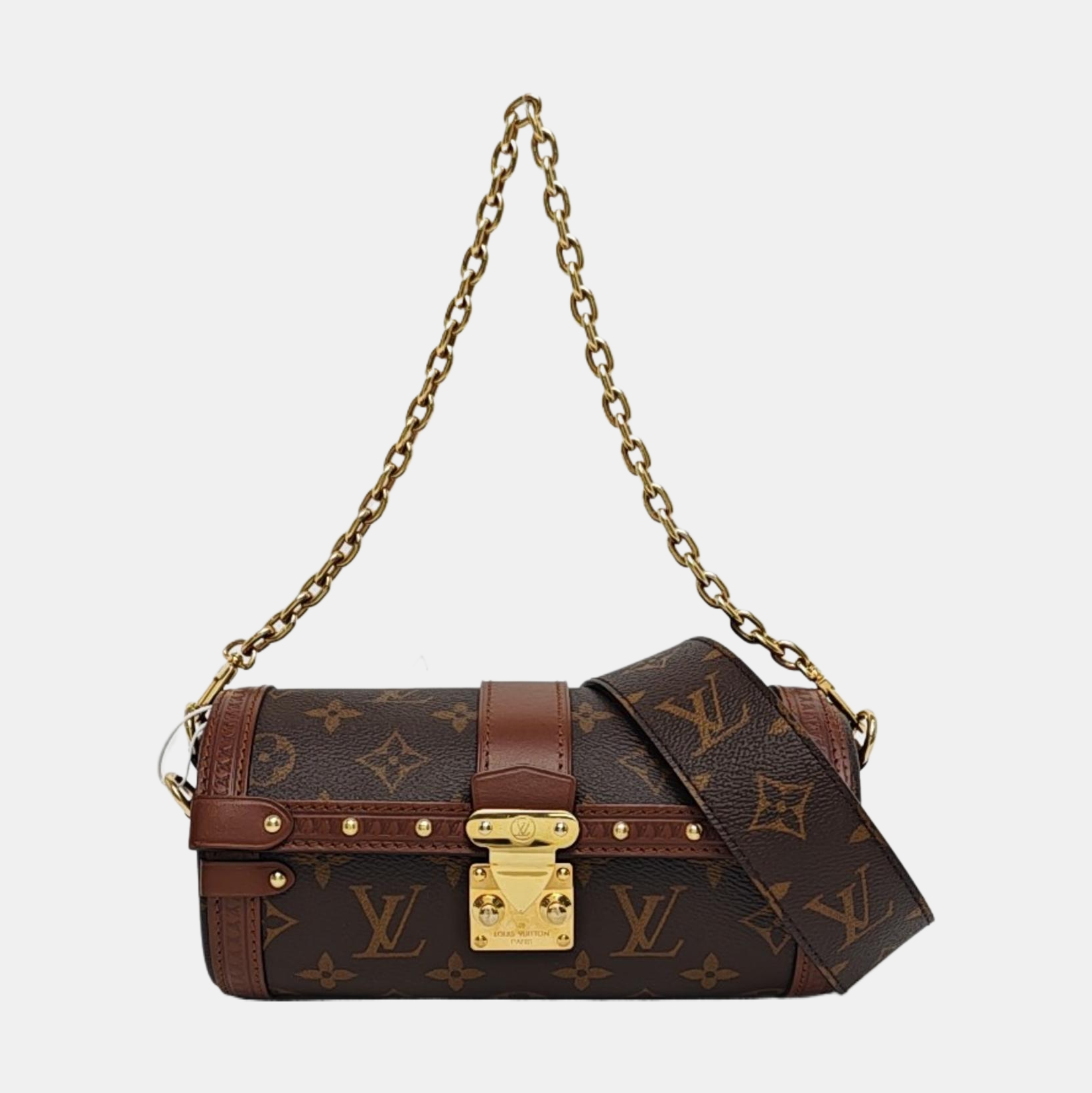 PAPILLON 19 Monogram Coated Canvas Brown