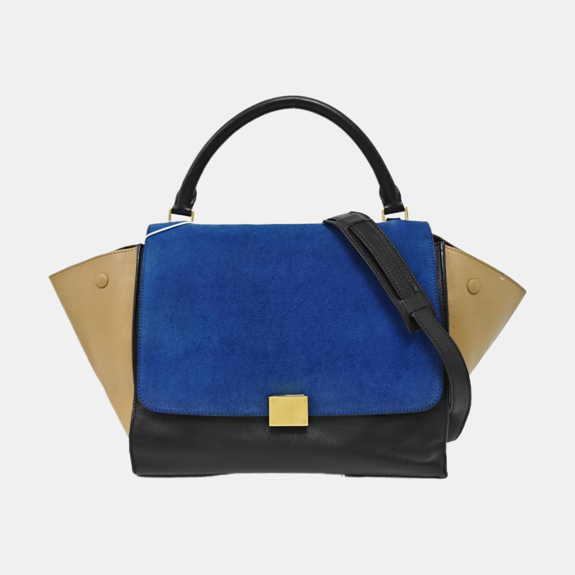 TRAPEZE Medium Calfskin Multicolor
