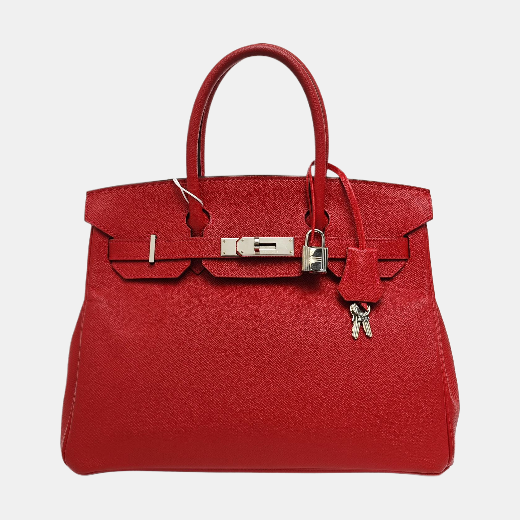 Birkin 30 Epsom Red