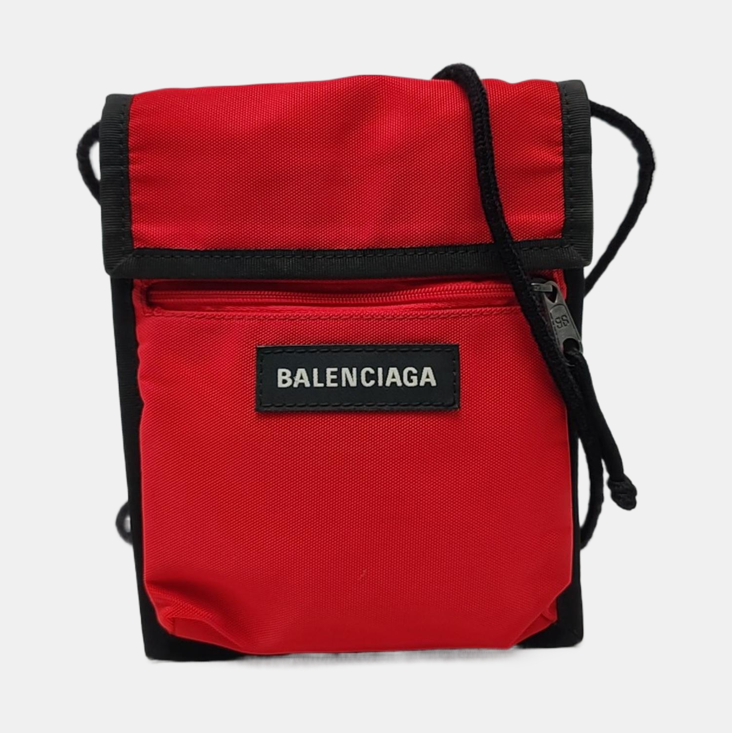 Authenticated pre-owned  Explorer Canvas Red - Crossbody Bag at Looply
