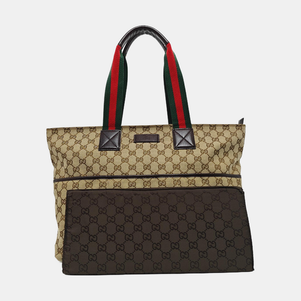 Diaper Monogram Canvas Brown