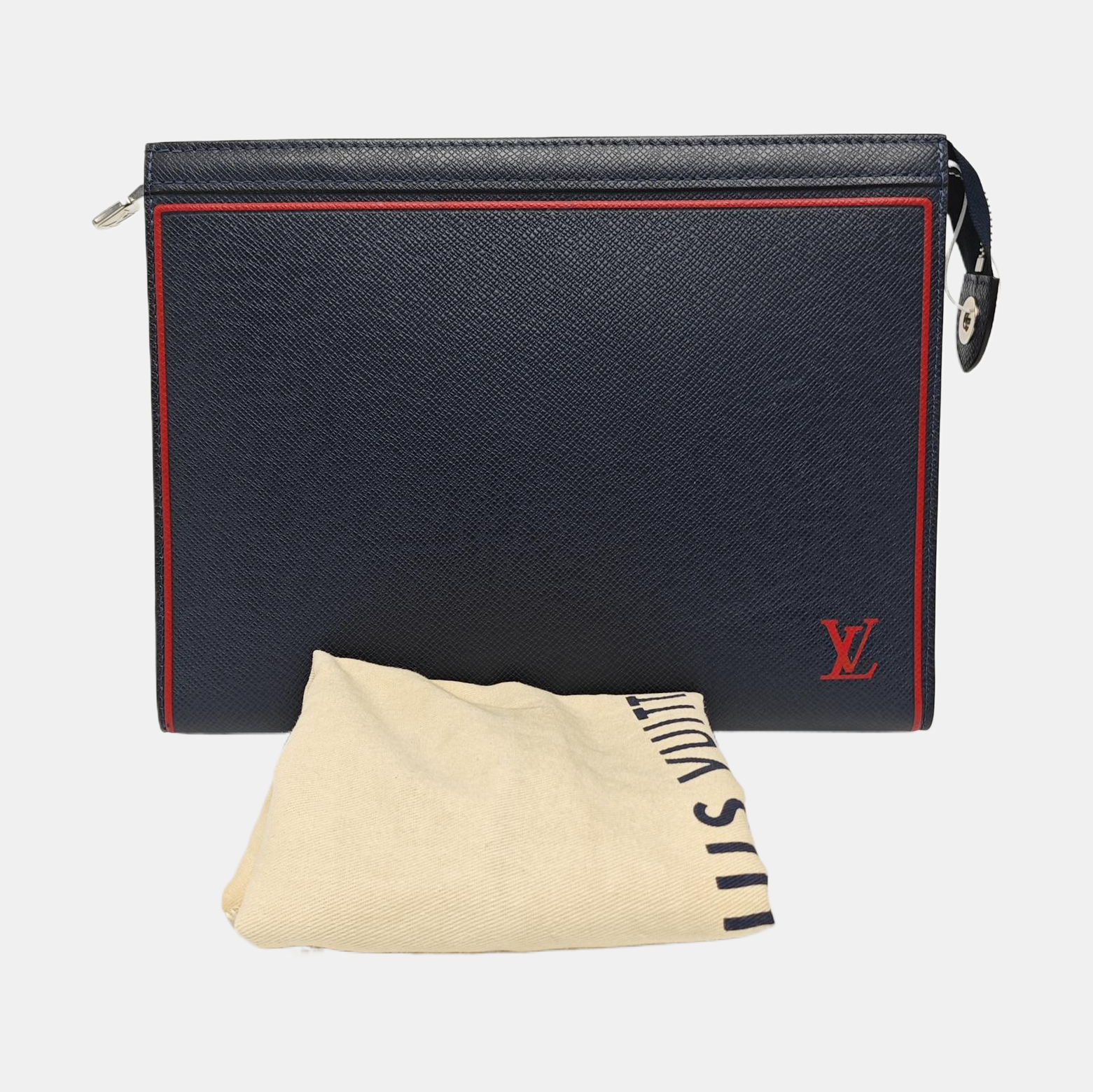 Pochette Voyag MM Calfskin Blue