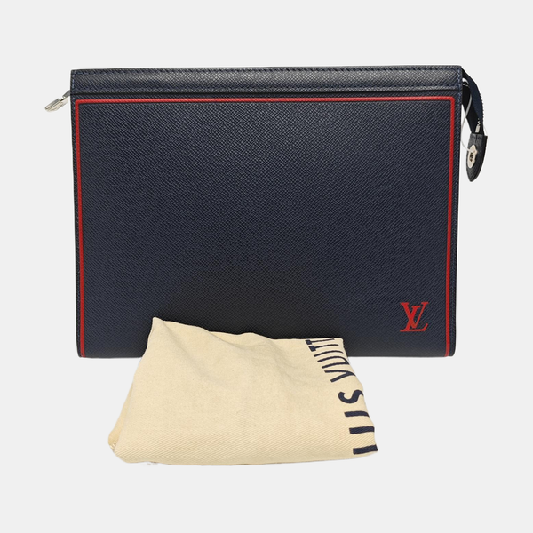 Pochette Voyag MM Calfskin Blue