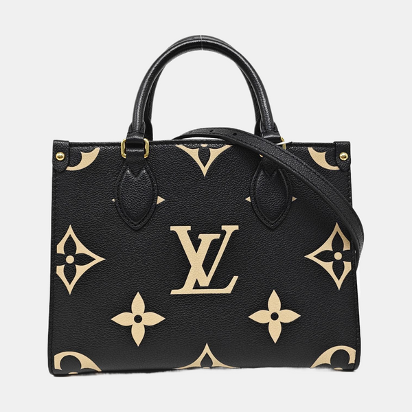 ONTHEGO PM Calfskin Black