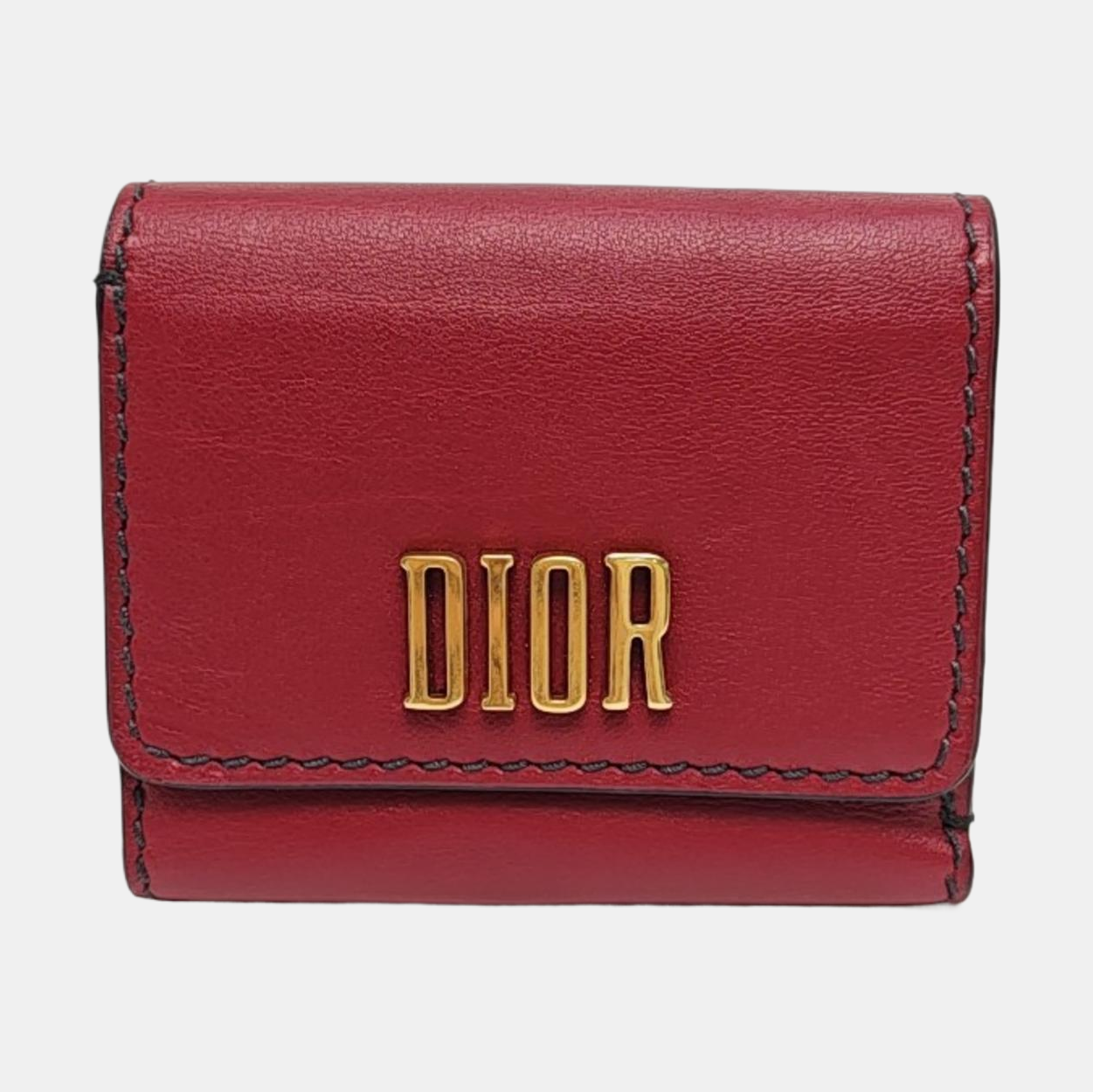 Calfskin Wallet Red