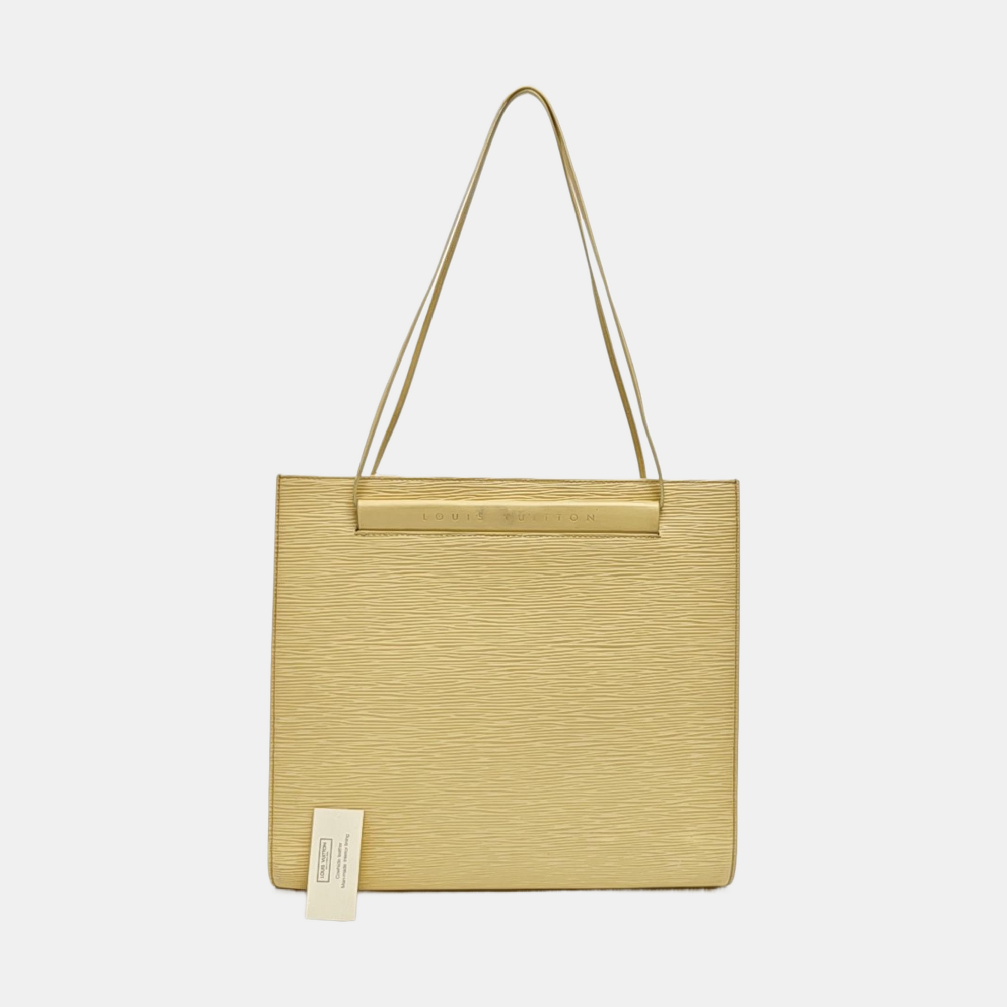 VINTAGE CROISETTE Epi Yellow